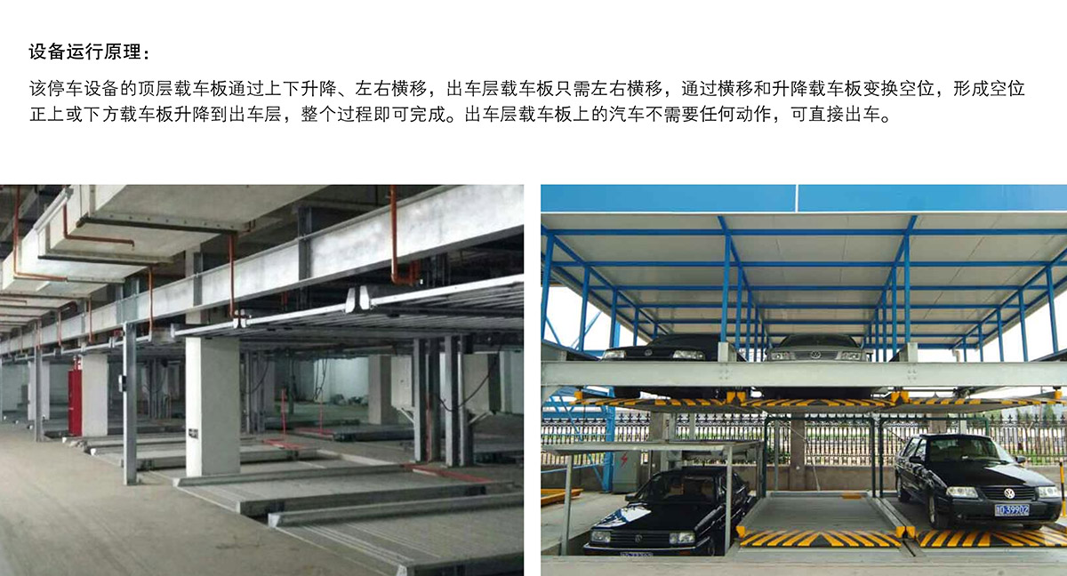 貴陽負二正二地坑式PSH4D2四層升降橫移立體停車設備運行原理.jpg
